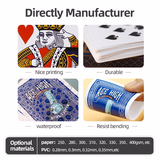 도매 가격 카타르 포커 카드 사용자 정의 인쇄 100% 플라스틱 사우디 아라비아 쿠웨이트 카드 놀이 100% 플라스틱 카드 놀이