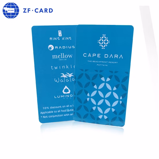 피트니스 센터 VIP 관리를 위한 개인 인쇄 RFID Manbership 카드